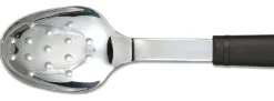 Cuillère de service ajourée noir inox 28 cm Stop Glisse - DEGLON Sale