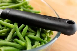 Cuillère de service ajourée noir inox 28 cm Stop Glisse - DEGLON Sale