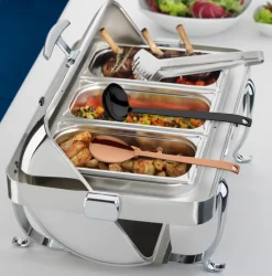 AMEFA Cuillère de service perforée cuivre inox 18/10 31,7 cm Buffet Pvd Cuivre Discount