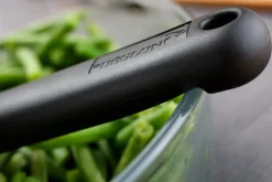 Cuillère de service pleine noir inox 28 cm Stop Glisse - DEGLON Online