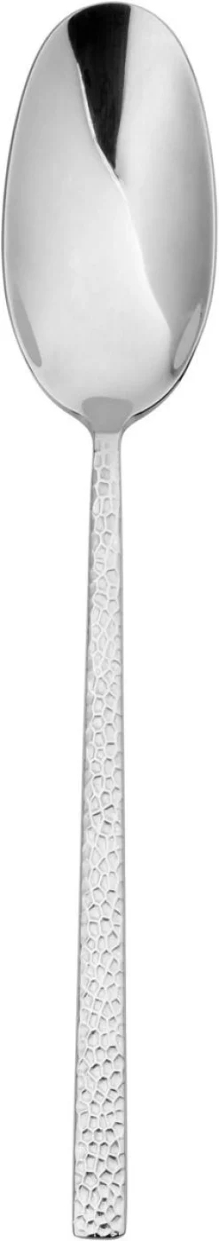 Cuillère à dessert inox 18/0 19 cm Iseo Martele - ETERNUM New