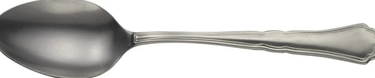 PINTINOX Cuillère à dessert noir inox 18/10 17,1 cm Settecento Online