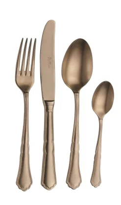 Cuillère de table bronze inox 18/10 20,1 cm Settecento - PINTINOX Hot
