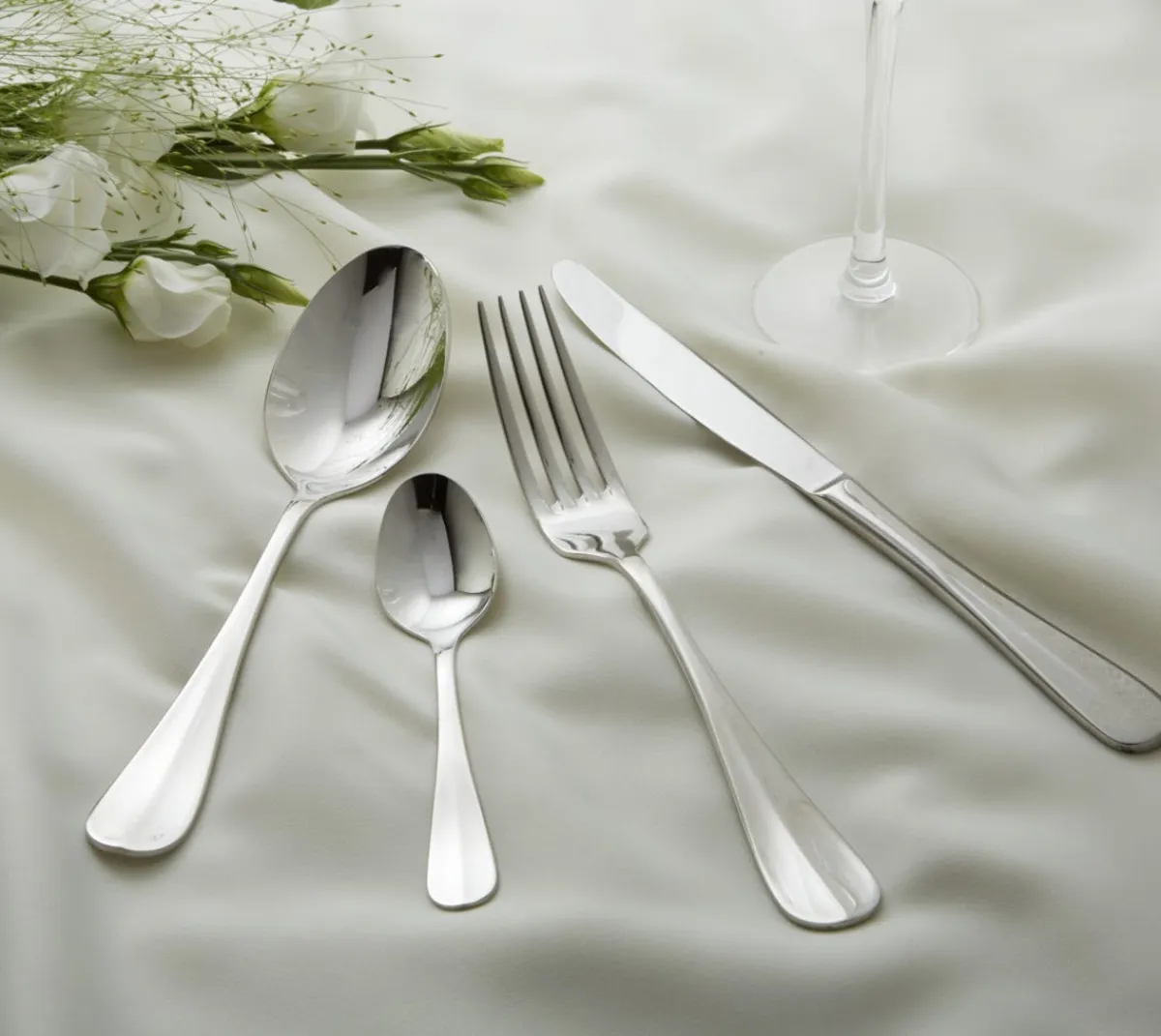 PRO.MUNDI Cuillère de table inox 18/10 20,3 cm Baguette Pm