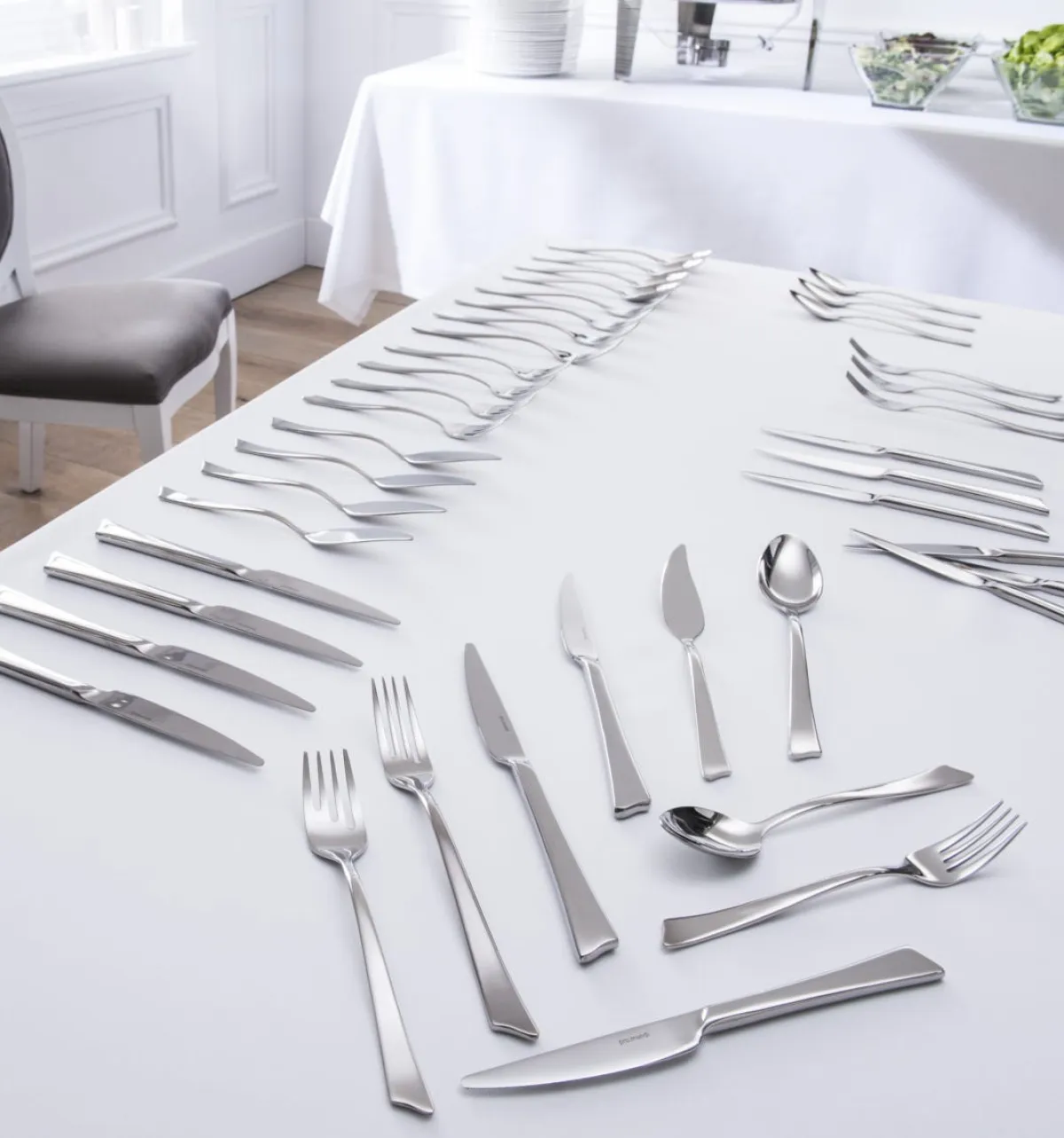 PRO.MUNDI Cuillère de table inox 18/10 21,5 cm Wave Discount
