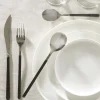 Cuillère de table noir inox 18/0 19,9 cm Aroma Pvd Noir - PRO.MUNDI