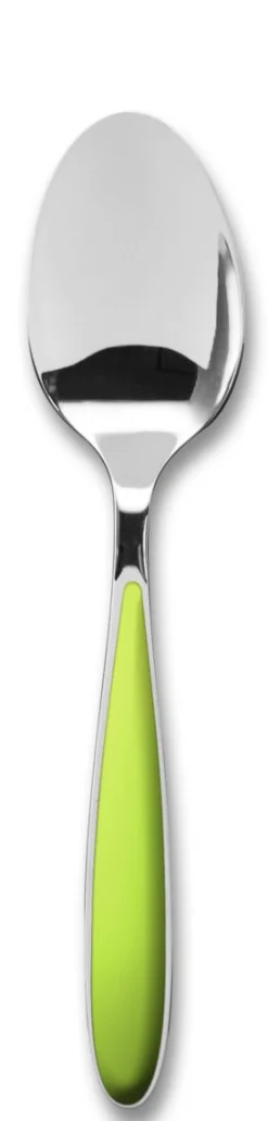 Cuillère de table vert inox 20,5 cm Amande - TARRERIAS BONJEAN Discount