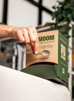 Cuillère à glace bagasse 9,5 cm (400 pièces) - Moom Tableware Sale