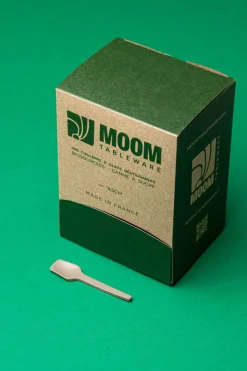 Cuillère à glace bagasse 9,5 cm (400 pièces) - Moom Tableware Sale