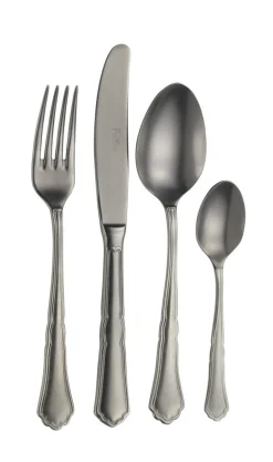 PINTINOX Cuillère à moka noir inox 18/10 11,8 cm Settecento Online