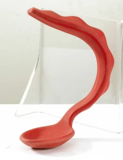 SAINT ROMAIN Cuillère rouge silicone 19,3x4 cm Ergo 3d Sale