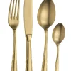 Cuillère à soupe or inox 18/10 16,9 cm Settecento - PINTINOX