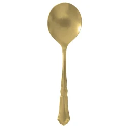 Cuillère à soupe or inox 18/10 16,9 cm Settecento - PINTINOX