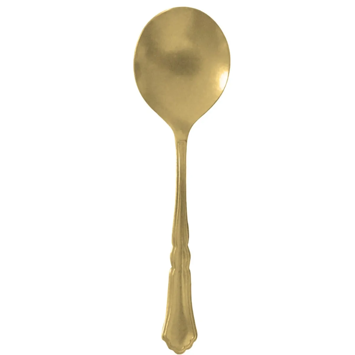 Cuillère à soupe or inox 18/10 16,9 cm Settecento - PINTINOX