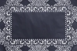 Dentelle noir papier 30x40 cm (250 pièces) - DUNI Clearance