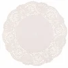 Aucune Dentelle rond blanc Ø 15 cm (250 pièces) Online