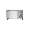 Desserte gastro 2 portes GN1/1 inox 136 cm x 86 cm - PROINOX Hot