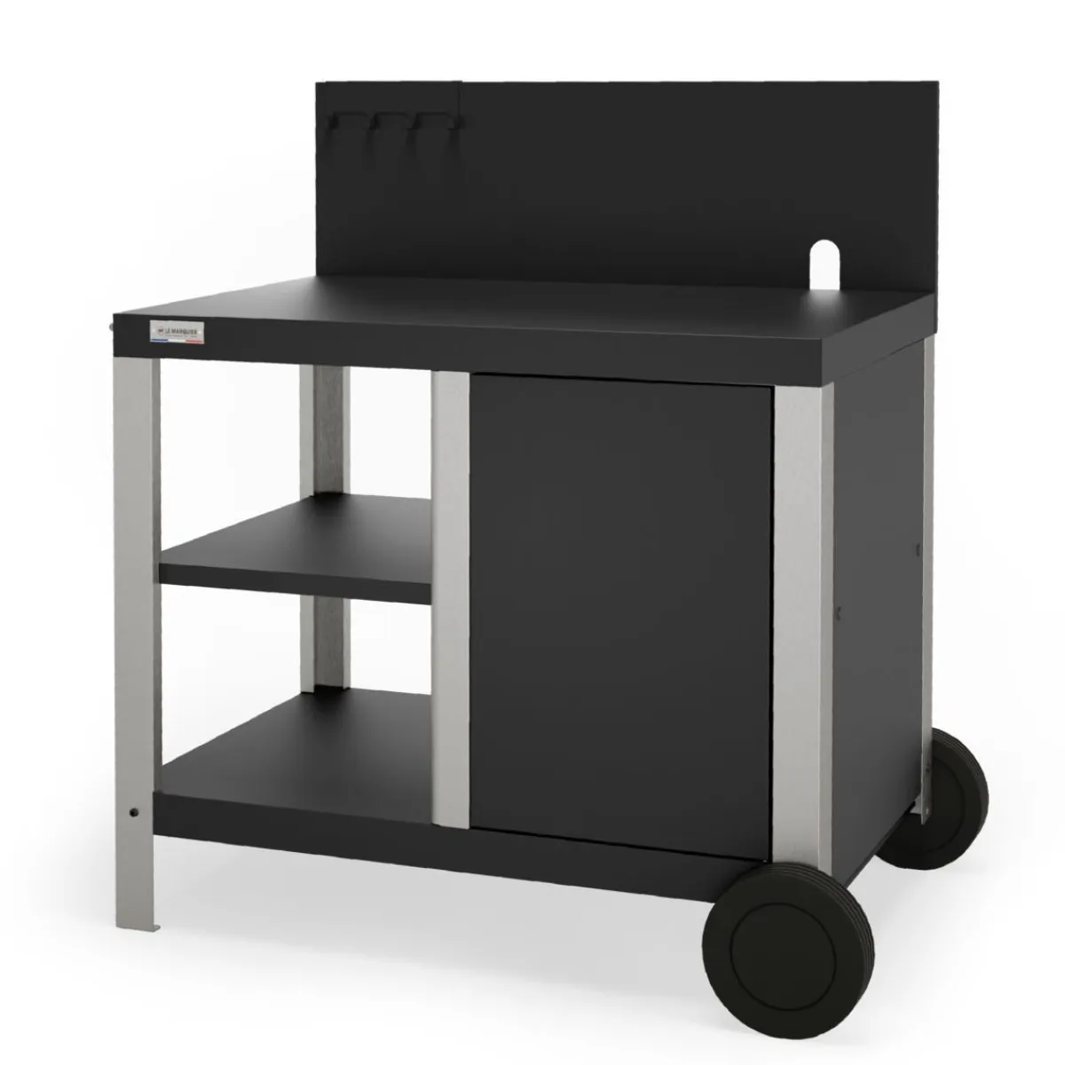 LE MARQUIER Desserte inox 102x64x99 cm Signature Allure Duo Discount