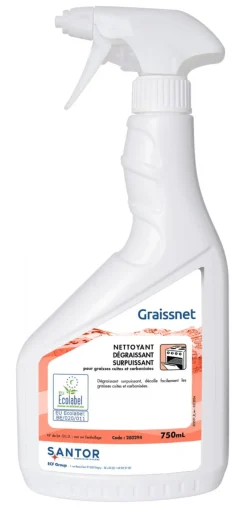 Dégraissant concentré 750 ml Graissnet - SANTOR Discount