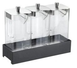 Distributeur à céréales acier 390x128x300 mm 4,9 L - PINTINOX Best