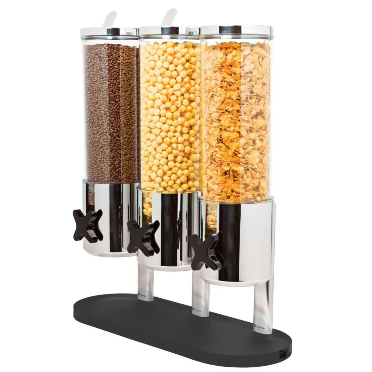 DEGRENNE Distributeur à céréales inox 50x20x55,5 cm 10,5 L Evento New
