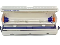 Aucune Distributeur de film alimentaire blanc 36,2x8,56x12 cm New