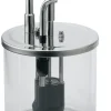 Distributeur de sauce avec pompe rond inox Ø 18,5 cm - Aucune Outlet