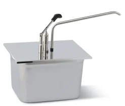 Aucune Distributeur de sauce gn 1/2 rectangulaire inox 32 cm Outlet