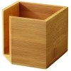 Distributeur de serviettes bambou 12x12x10 cm Oxstal (20 pièces) - PRO.MUNDI Hot