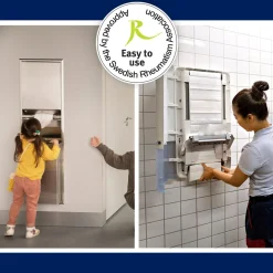 Distributeur essuie-mains blanc 36,7x10,1x49,1 cm - TORK New
