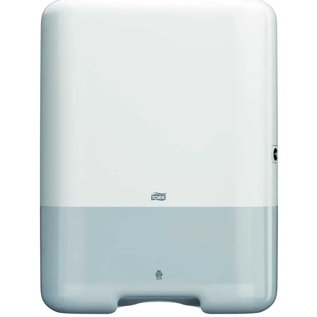 Distributeur essuie-mains blanc 33x14x44 cm H3 - TORK Discount