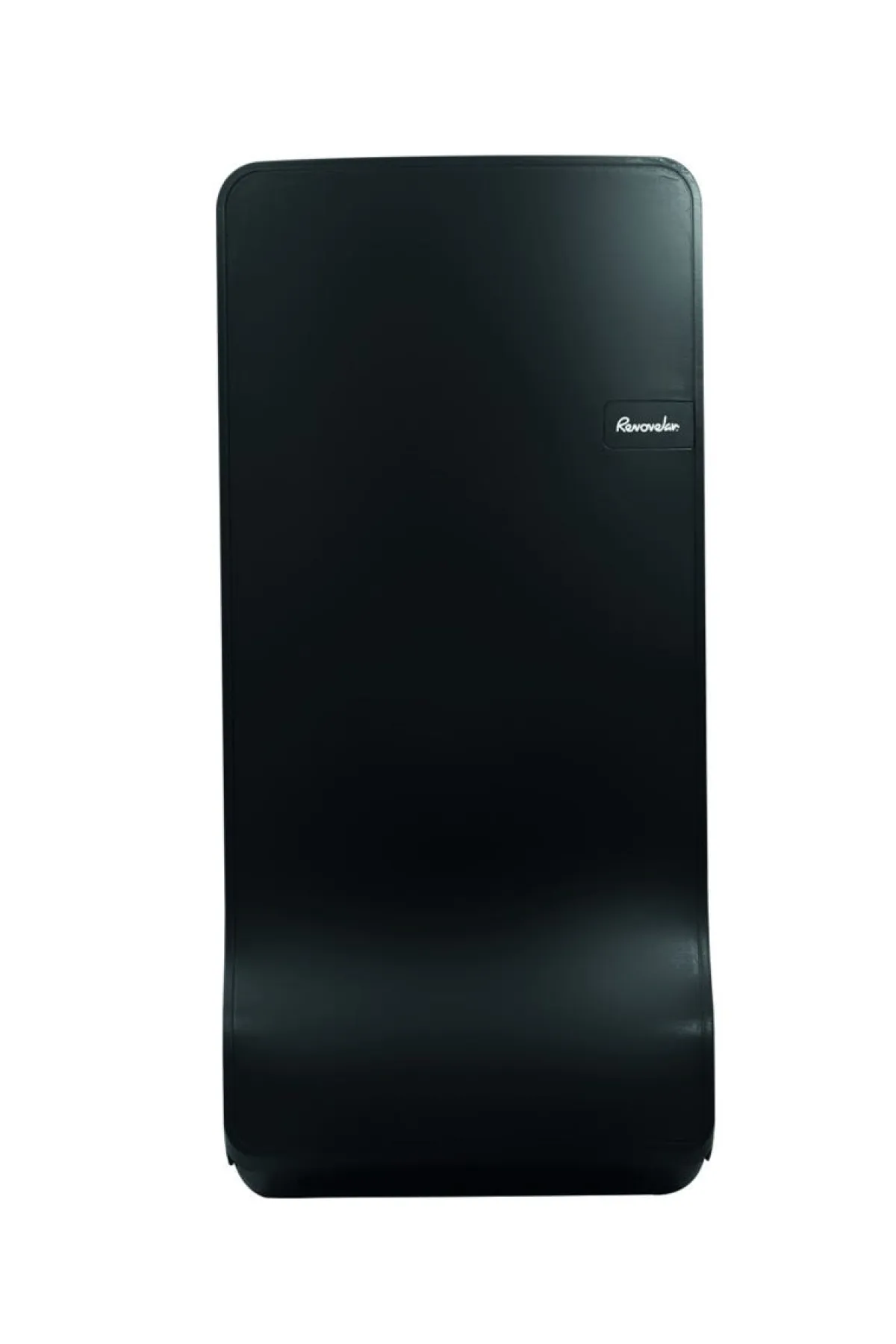 Distributeur essuie-mains noir 14,5x22x46 cm Renovelar - Aucune Discount