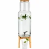 Distributeur à jus verre Ø 23 cm 60,5 cm 7,5 L Nordic Wood - APS Discount