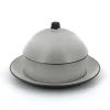 Ensemble dim sum rond gris porcelaine culinaire Ø 22 cm Equinoxe - REVOL New