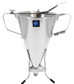 Entonnoir à piston inox Ø 20 cm 38 cm 3,3 L - DE BUYER Outlet