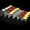 Escalier rectangulaire transparent acrylique 40 cm Pap - PLATEX Hot