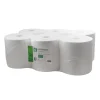 Essuie-mains blanc ouate de cellulose Ø 19 cm 150 m (6 pièces) - SOFTCLEAN Outlet