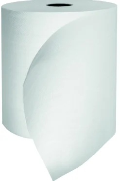 Aucune Essuie-mains blanc ouate de cellulose 165 m (6 pièces) Discount