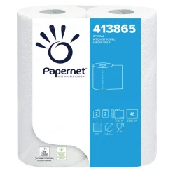 Essuie-tout blanc ouate de cellulose 23,8 cm x 23,5 cm (2 pièces) - Aucune Discount