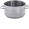 PRO.COOKER Faitout inox Sans revêtement Sans couvercle Ø 28 cm 11 cm 6,7 L Qualiplus Online