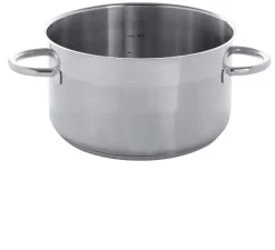 PRO.COOKER Faitout inox Sans revêtement Sans couvercle Ø 40 cm 15,5 cm 19,4 L Qualiplus