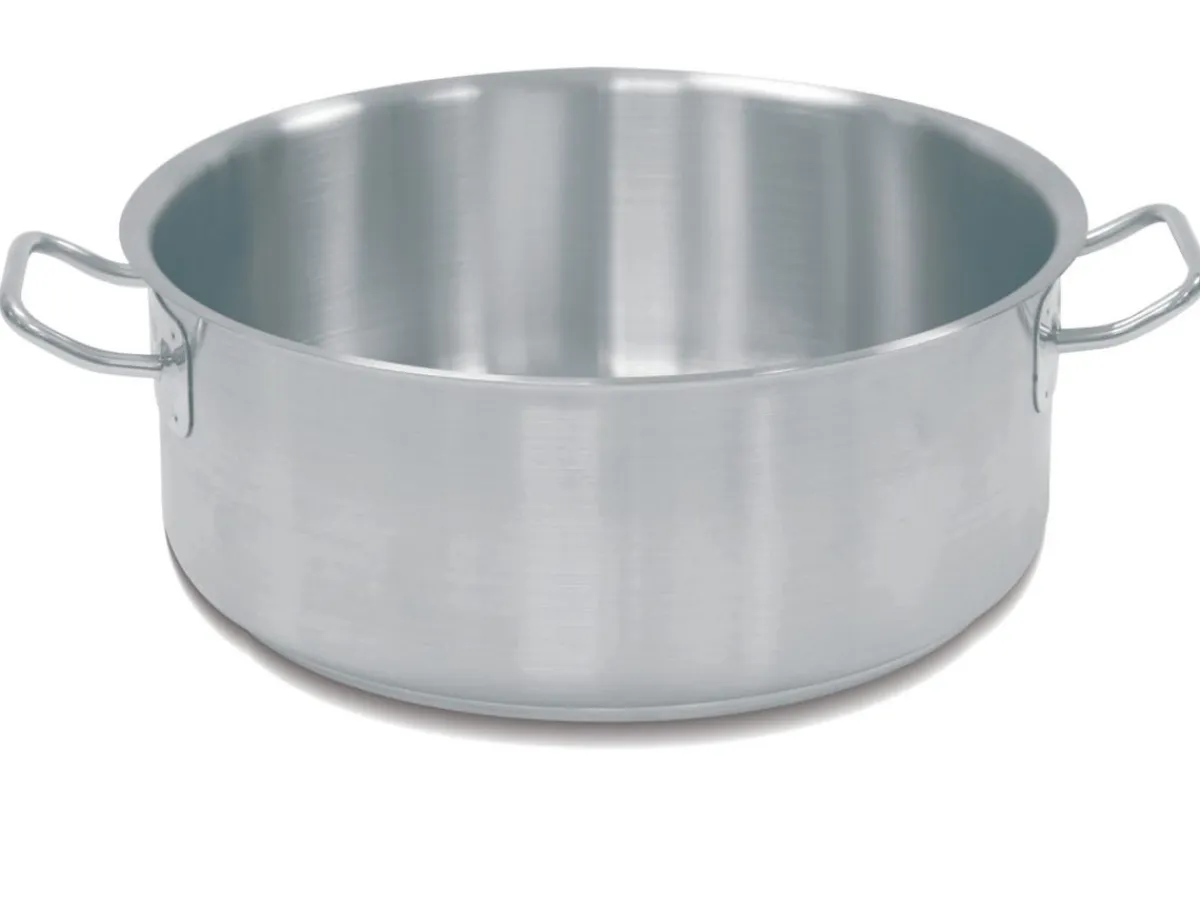 PRO.COOKER Faitout inox Sans revêtement Sans couvercle Ø 36 cm 18 cm 18 L Ecoplus New