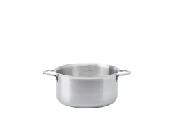 DE BUYER Faitout inox Sans revêtement Sans couvercle Ø 24 cm 12,6 cm 5 L Alchimy