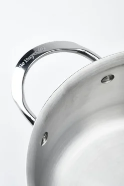 DE BUYER Faitout inox Sans revêtement Sans couvercle Ø 24 cm 12,6 cm 5 L Alchimy