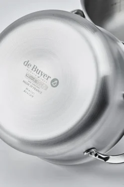 DE BUYER Faitout inox Sans revêtement Sans couvercle Ø 24 cm 12,6 cm 5 L Alchimy