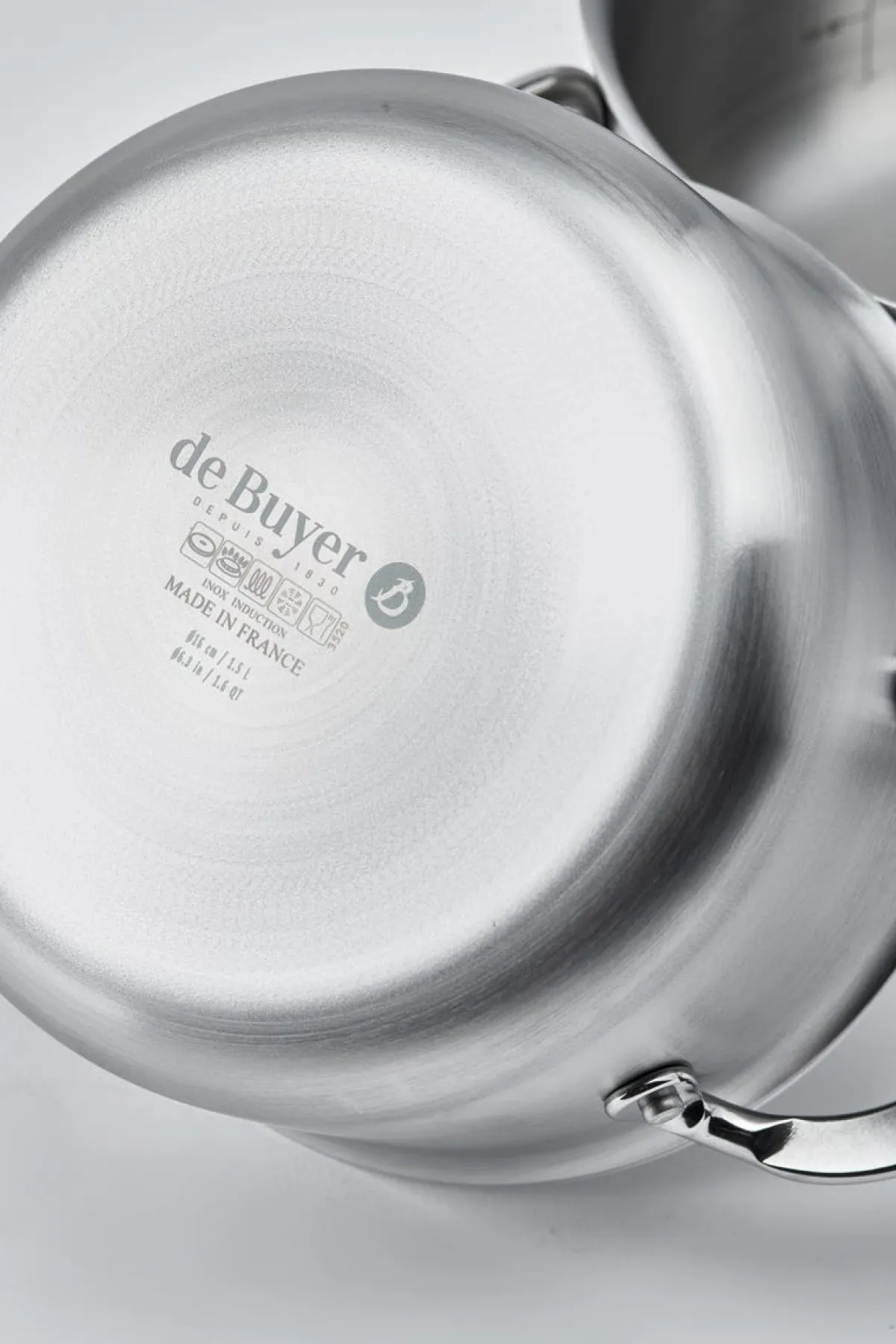 Faitout inox Sans revêtement Sans couvercle Ø 28 cm 14,8 cm 7 L Alchimy - DE BUYER New
