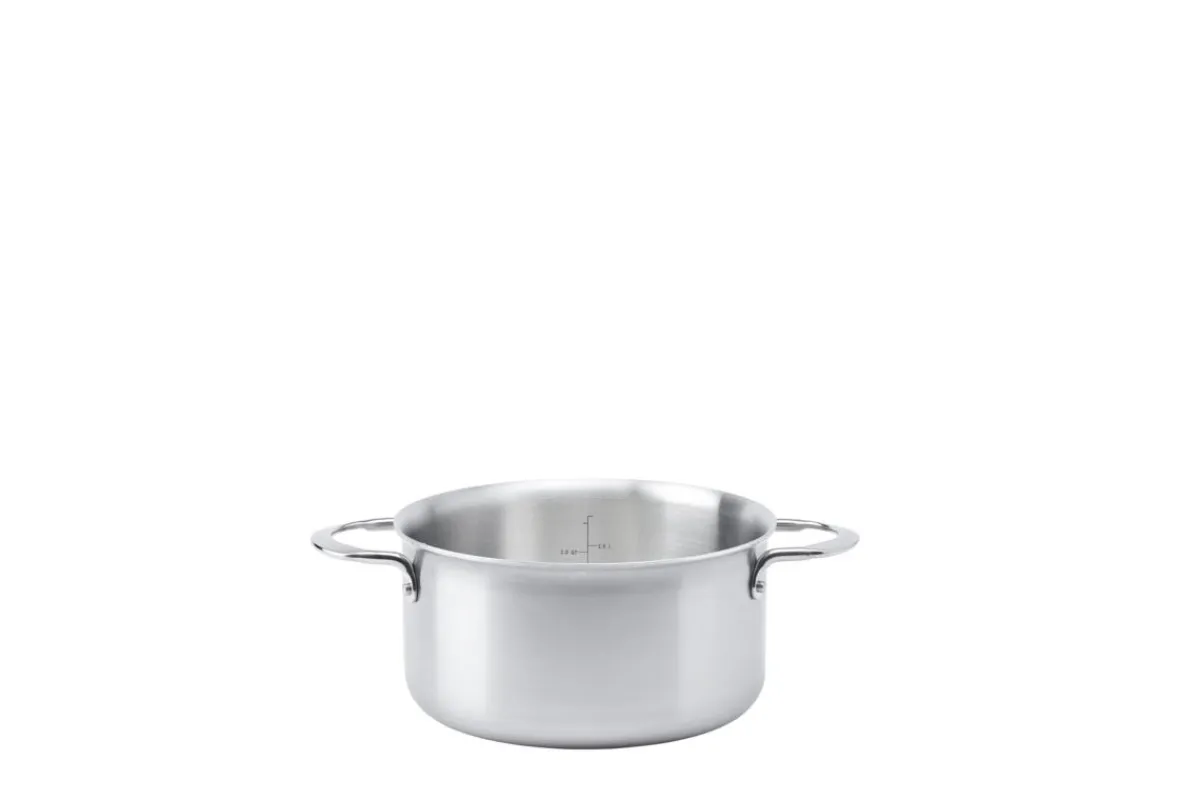 Faitout inox Sans revêtement Sans couvercle Ø 20 cm 9,6 cm 2,5 L Alchimy - DE BUYER New