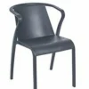 FLEXMOB Fauteuil de terrasse gris 76x52x56 cm Fado