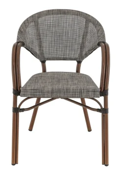 FLEXMOB Fauteuil de terrasse gris 85x57x63 cm Blois Sale