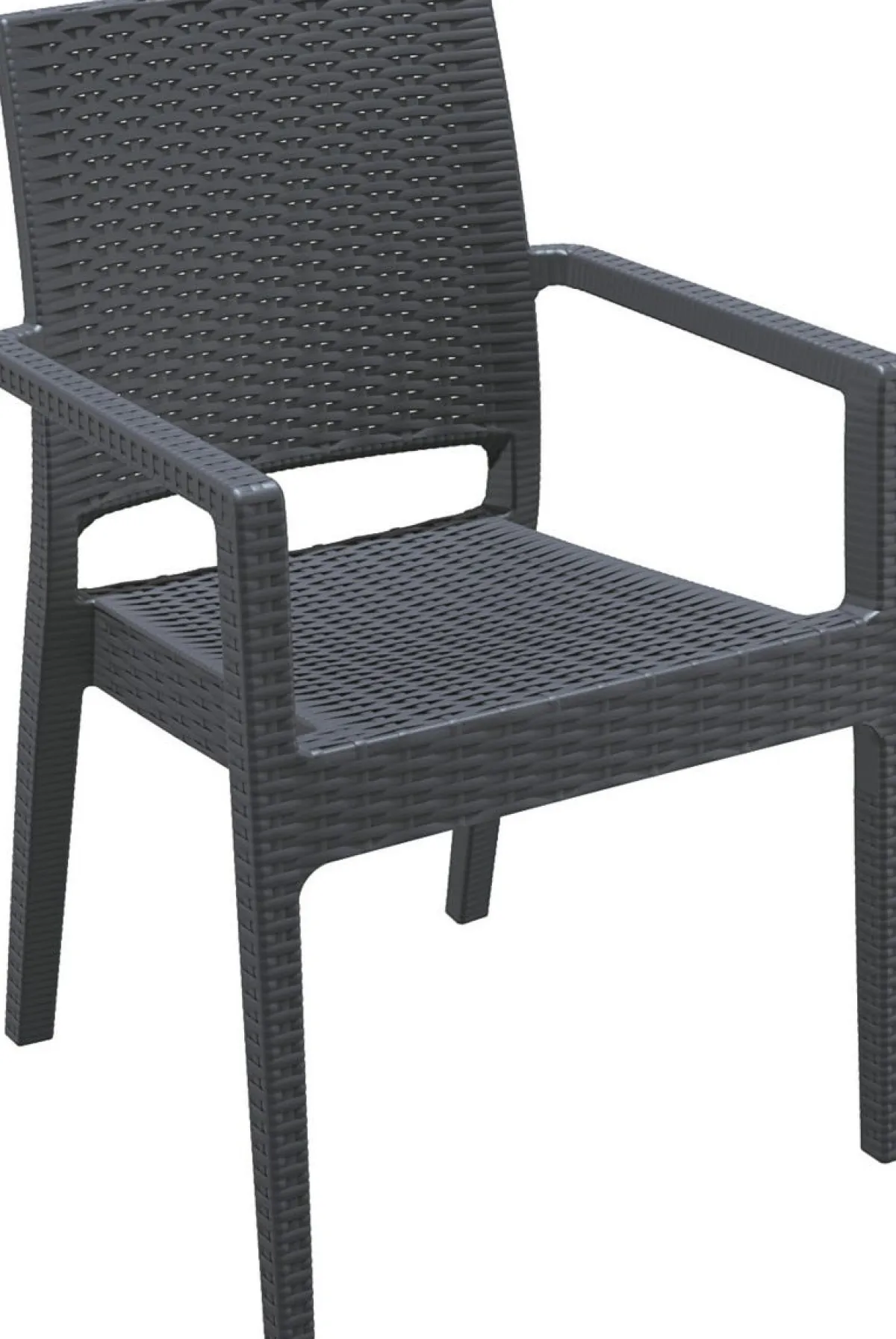 FLEXMOB Fauteuil de terrasse gris 87x58x59 cm Jamaica Clearance